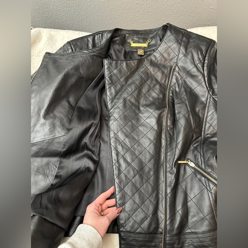 IMAN leather jacket - Picture 6 of 7